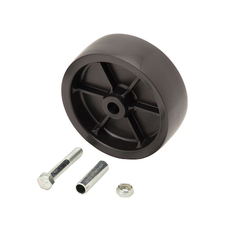 Cequent Trailer Jack Accessory, Service Kit, 6 Plastic Wheel 6811S00